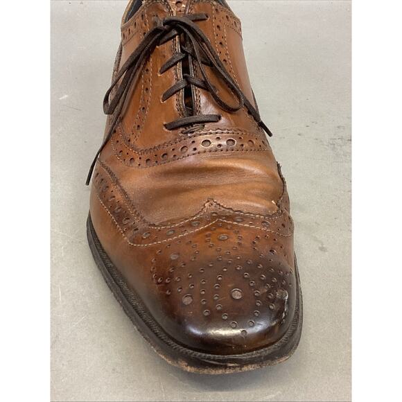 To Boot New York Men’s Size 9.5 Brown Dress Shoes Lace Up Italy main image 7